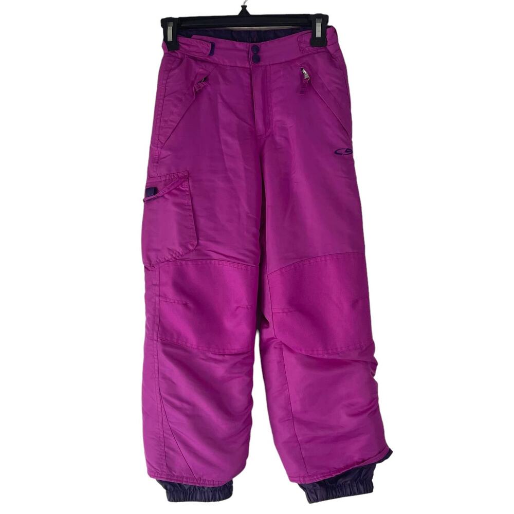 Champion Youth Girls Size Medium Purple‎ Pink Winter Snow Pants
